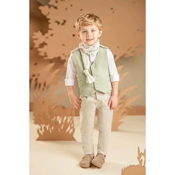 Baby Bloom Βαπτιστικό Σέτ Αγορίστικο 126.36.8570 - Ρούχα Βάπτισης για Αγόρι στο Oneirokosmos