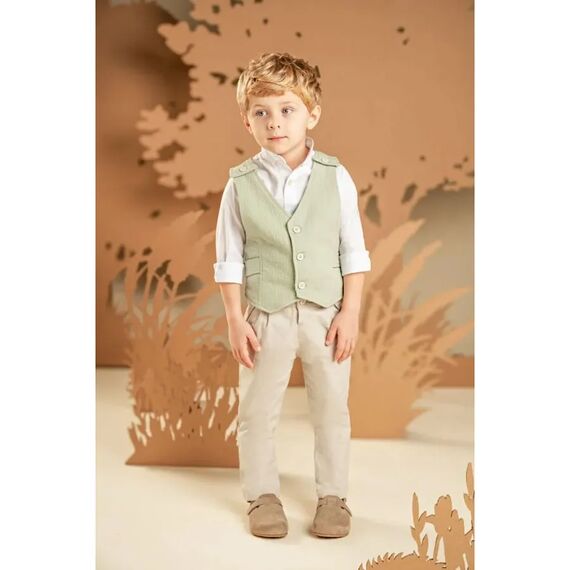 Baby Bloom Βαπτιστικό Σέτ Αγορίστικο 126.36.8570 - Ρούχα Βάπτισης για Αγόρι στο Oneirokosmos