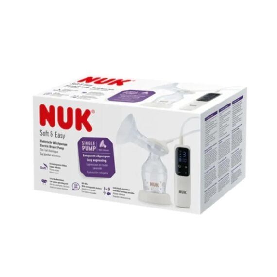 Nuk Soft & Easy Ηλεκτρικό Μονό Θήλαστρο Ρεύματος 150ml 10252142 - Θήλαστρα στο Oneirokosmos