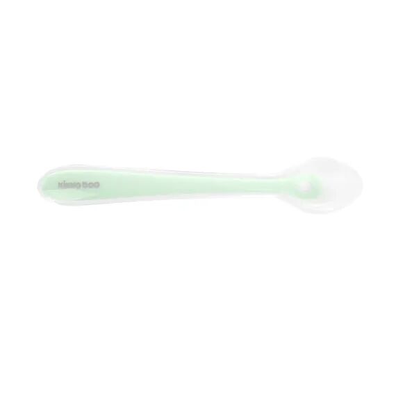 Kikka Boo Βρεφικό Σετ με Κουτάλια Flexible 2 τμχ από Σιλικόνη Mint σε Θήκη για 4+ μηνών 31302040064 - Κουταλάκια, Πηρουνάκια στο Oneirokosmos
