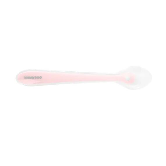 Kikka Boo Βρεφικό Σετ με Κουτάλια Flexible 2 τμχ από Σιλικόνη pink σε Θήκη για 4+ μηνών 31302040063 - Κουταλάκια, Πηρουνάκια στο Oneirokosmos