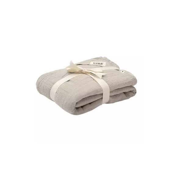BIBS  Muslin Κουβέρτα 120X120 εκ. Sand 9401214 - Πάνες-Λαβέτες-Σελτέδες στο Oneirokosmos