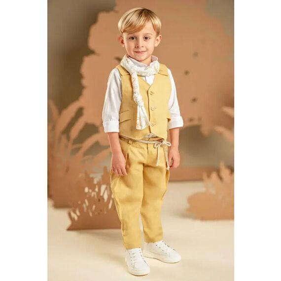 Baby Bloom Βαπτιστικό Σέτ Αγορίστικο 126.43.8570 - Ρούχα Βάπτισης για Αγόρι στο Oneirokosmos