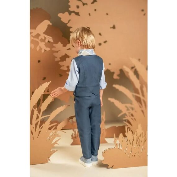 Baby Bloom Βαπτιστικό Σέτ Αγορίστικο 126.49.8570 - Ρούχα Βάπτισης για Αγόρι στο Oneirokosmos
