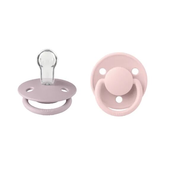 Bibs Σετ Πιπίλες De Lux Σιλικόνης Onesize Blossom / Dusky Lilac 2 τμχ 150295 - Πιπίλες στο Oneirokosmos