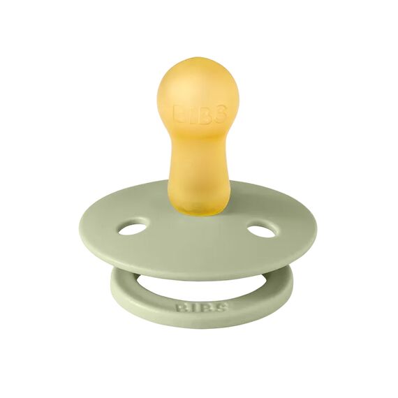 Bibs Πιπίλα Latex Colour Ivory/Sage 2τμχ. Νο1 110241 - Πιπίλες στο Oneirokosmos