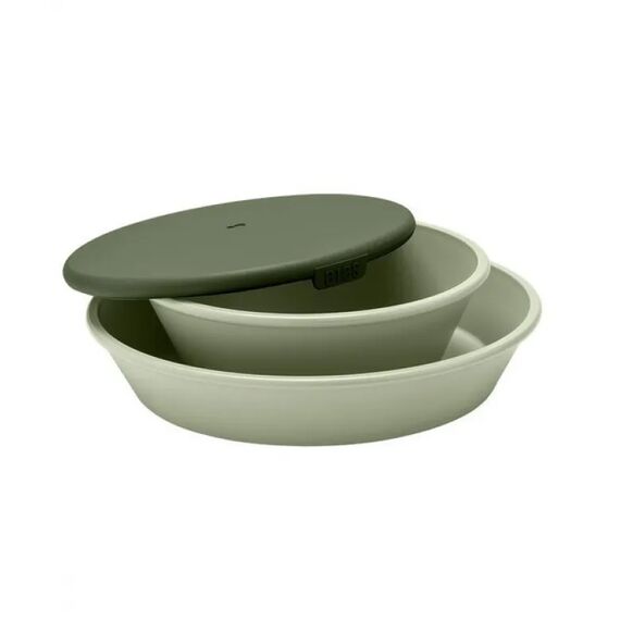 BIBS Σετ Πιατάκια 2τμχ Sage 4320250 - Σετ Φαγητού, Μπολάκια, Πιατάκια Φαγητού στο Oneirokosmos