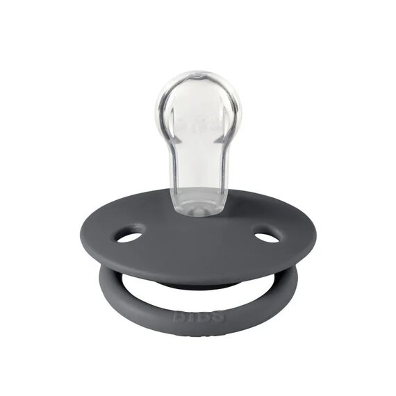 Bibs Σετ Πιπίλες De Lux Σιλικόνης Onesize Iron / Baby Blue 2 τμχ 150212 - Πιπίλες στο Oneirokosmos