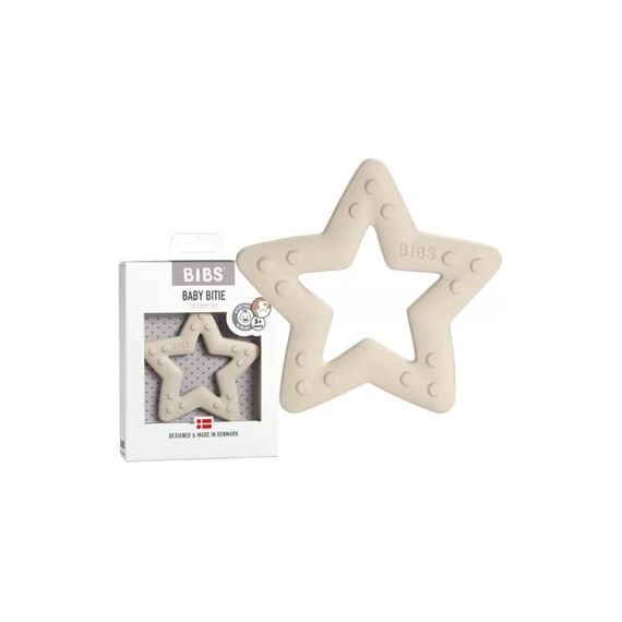 BIBS Μασητικό Οδοντοφυΐας Star Ivory 3000216 - Μασητικά - Κρίκοι Οδοντοφυΐας στο Oneirokosmos