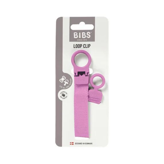BIBS Loop Κλιπ Πιπίλας Bubblegum 9501321 - Πιπίλες στο Oneirokosmos