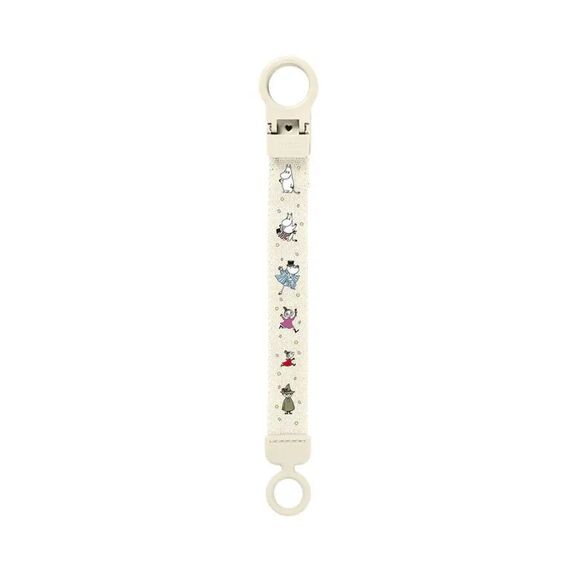 BIBS Κλιπ Πιπίλας X Moomins Ivory 950131216 - Πιπίλες στο Oneirokosmos