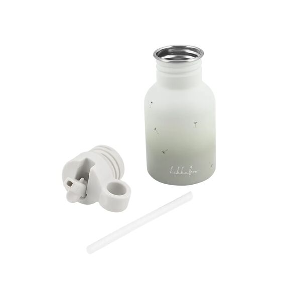 Kikka boo Παιδικό Παγούρι με Καλαμάκι 350ml Flora Sand  31302030100 - Εκπαιδευτικά Ποτηράκια στο Oneirokosmos