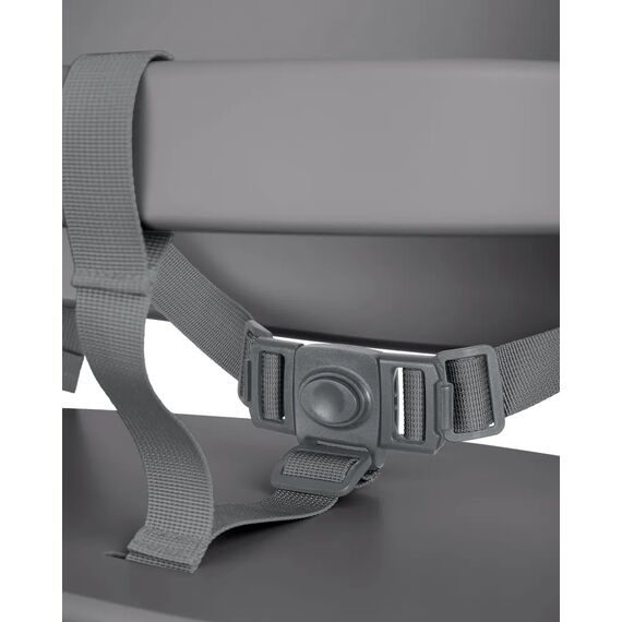 Kikka Boo Ξύλινο Καρεκλάκι Φαγητού Nordy Dark Grey 31004010187 - Καθίσματα Φαγητού Επιδαπέδια στο Oneirokosmos