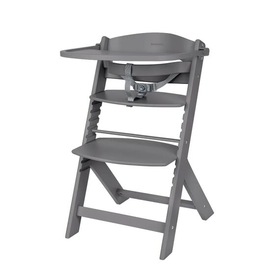 Kikka Boo Ξύλινο Καρεκλάκι Φαγητού Nordy Dark Grey 31004010187 - Καθίσματα Φαγητού Επιδαπέδια στο Oneirokosmos