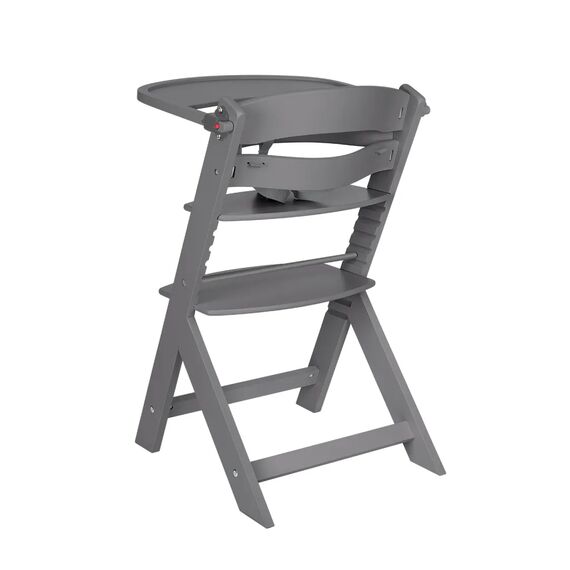 Kikka Boo Ξύλινο Καρεκλάκι Φαγητού Nordy Dark Grey 31004010187 - Καθίσματα Φαγητού Επιδαπέδια στο Oneirokosmos
