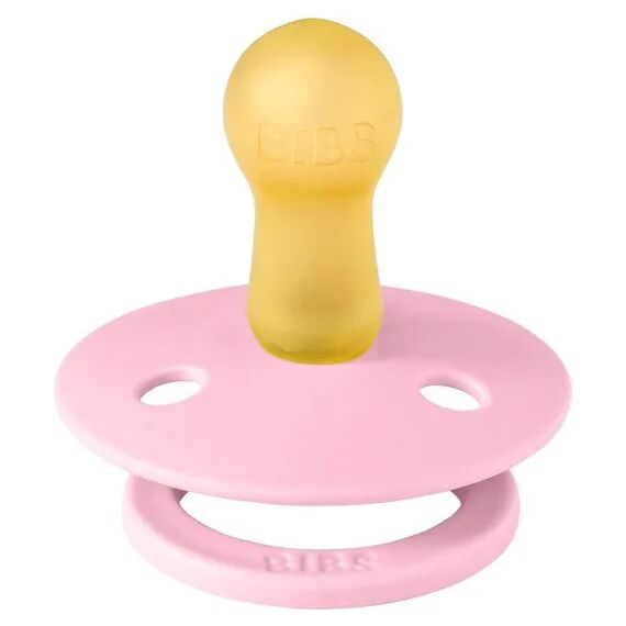 Bibs Πιπίλα Latex Studio Colour Block Baby Pink/Coral Mix 2τμχ. Νο1 11022101 - Πιπίλες στο Oneirokosmos