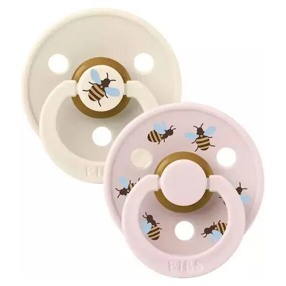Bibs Πιπίλα Latex Studio Colour Bumblebee/Ivory Mix 2τμχ. Νο2 12024103 - Πιπίλες στο Oneirokosmos