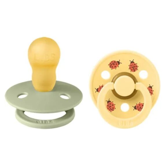 Bibs Πιπίλα Latex Studio Colour Ladybug Sage Mix 2τμχ. Νο1 11025102 - Πιπίλες στο Oneirokosmos