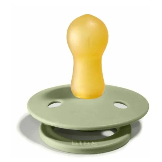 Bibs Σετ Πιπίλες Colour Latex No2  Sage/Hunter Green 2τμχ. 120212 - Πιπίλες στο Oneirokosmos