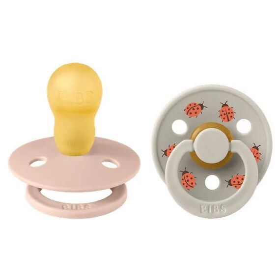 Bibs Πιπίλα Latex Studio Colour Ladybug Blush Mix 2τμχ. Νο1 11025101 - Πιπίλες στο Oneirokosmos