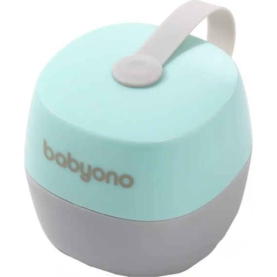 BabyOno Θήκη Πιπίλας  Μέντα - Γκρί BN535/02 - Πιπίλες στο Oneirokosmos