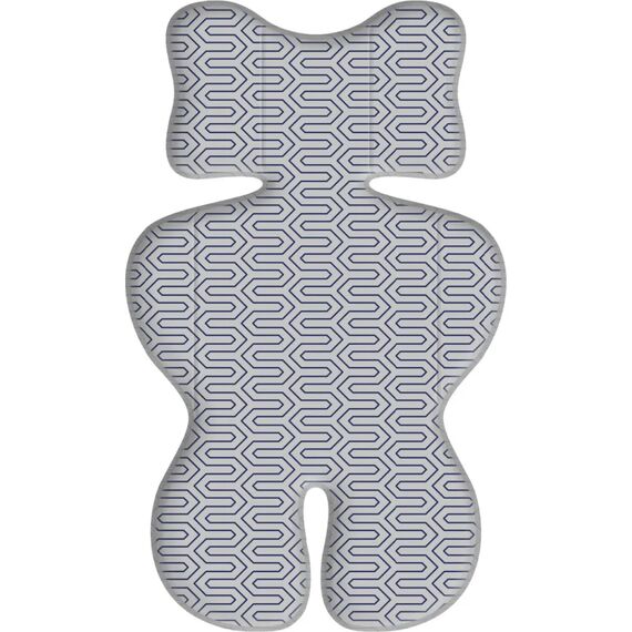 Grecostrom Στρωματάκι Καροτσιού 3D Air Mesh Maze Grey VRE.SKA.3DA.BGR - Καλοκαιρινά Αξεσουάρ στο Oneirokosmos