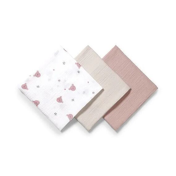 BabyOno Σετ Βαμβακερές μουσελίνες 70x70 cm  3 τμχ BN828/03 - Πάνες-Λαβέτες-Σελτέδες στο Oneirokosmos