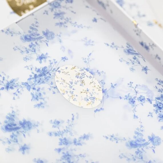 Soap Tales Μπομπονιέρα Βάπτισης Μαντήλι Blue Toile ST01000 - Για Αγόρι στο Oneirokosmos