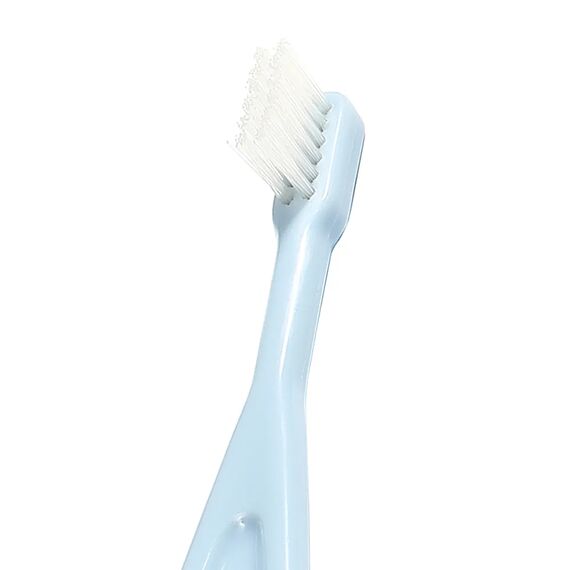 BabyOno Σετ 3 οδοντόβουρτσες από 3 μηνών - Μπλε BN550/02 - Προϊόντα υγιεινής φροντίδας στο Oneirokosmos