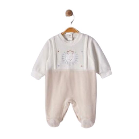 Gaye  Βρεφικό Φορμάκι Βελουτέ Beige 2357 - Newborm στο Oneirokosmos