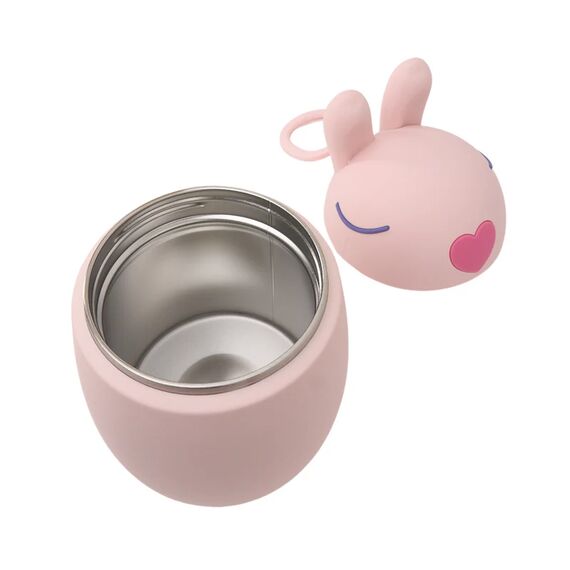 Asobu Θερμός Φαγητού Bestie Bunny 600ml FC43 - Θερμός & Ισοθερμικά Προϊόντα στο Oneirokosmos