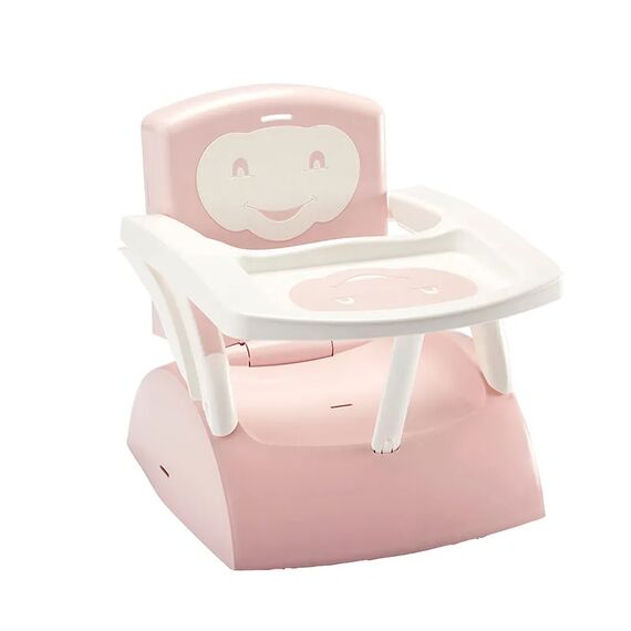 ΚΑΘΙΣΜΑ ΦΑΓΗΤΟΥ BABYTOP POWDER PINK - Καθίσματα Φαγητού Μεταφερόμενο για Καρέκλα ή Τραπεζι  στο Oneirokosmos