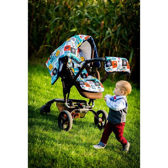 X-TREME BABY ΣΤΡΩΜΑ ΚΑΡΟΤΣΙΟΥ ΔΙΠΛΗΣ ΟΨΗΣ 35 x 83 CM PENGUIN - Αξεσουάρ Καροτσιών στο Oneirokosmos