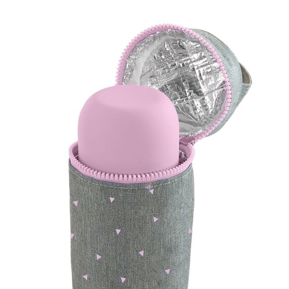 MINILAND THERMIBAG 500 ML SILKY PINK - Σετ Βρεφανάπτυξης στο Oneirokosmos