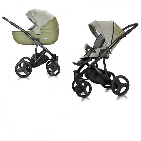 MILU KIDS ΣΥΣΤΗΜΑ ΜΕΤΑΦΟΡΑΣ STARLET EKO 2 IN 1 KHAKI - Πολυκαρότσια, Συστήματα Μεταφοράς στο Oneirokosmos