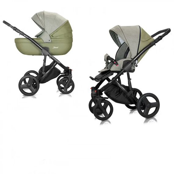 MILU KIDS ΣΥΣΤΗΜΑ ΜΕΤΑΦΟΡΑΣ STARLET EKO 2 IN 1 KHAKI - Πολυκαρότσια, Συστήματα Μεταφοράς στο Oneirokosmos