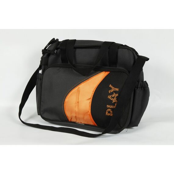 Casualplay Τσάντα Αλλαξιέρα Black Orange - Τσάντες Καροτσιών στο Oneirokosmos