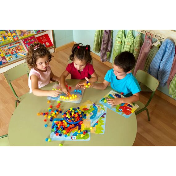 ΜΩΣΑΪΚΟ ΠΑΙΧΝΙΔΙ MINILAND PEGS 90 TMX - Εκπαιδευτικά Παιχνίδια στο Oneirokosmos