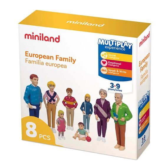 ΣΕΤ ΦΙΓΟΥΡΕΣ EUROPEAN FAMILY - Εκπαιδευτικά Παιχνίδια στο Oneirokosmos