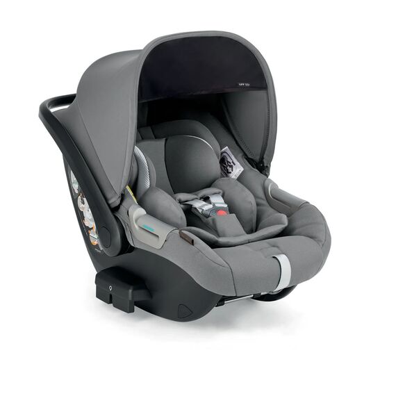 Inglesina Aptica Σύστημα Μεταφοράς Quattro Με Κάθισμα Αυτοκινήτου Darwin Crystal Grey  / Litio Black KA61T0CLG - Πολυκαρότσια, Συστήματα Μεταφοράς στο Oneirokosmos