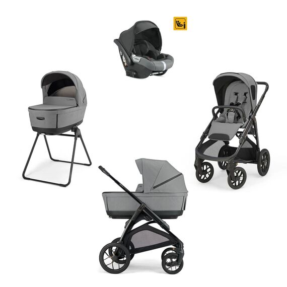 Inglesina Aptica XT  Σύστημα Μεταφοράς Quattro Με Κάθισμα Αυτοκινήτου Darwin Canyon Grey   /  Black KA71T0CNG - Πολυκαρότσια, Συστήματα Μεταφοράς στο Oneirokosmos