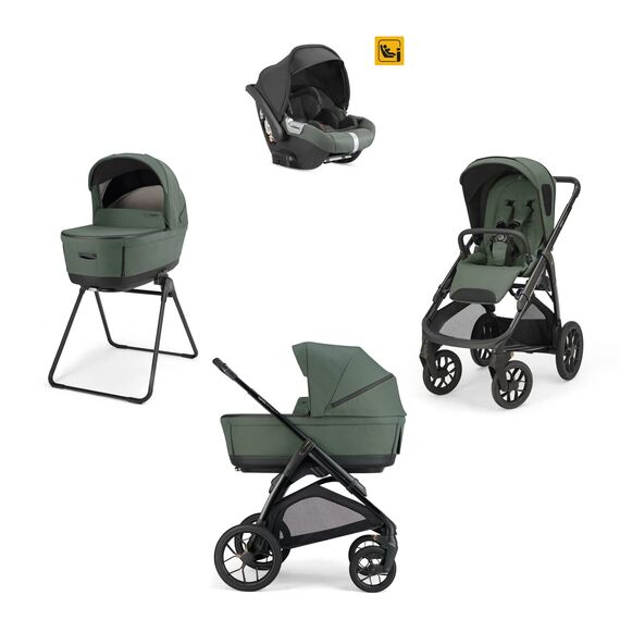 Inglesina Aptica XT  Σύστημα Μεταφοράς Quattro Με Κάθισμα Αυτοκινήτου Darwin Taiga Green /  Black KA71T0TGG - Πολυκαρότσια, Συστήματα Μεταφοράς στο Oneirokosmos