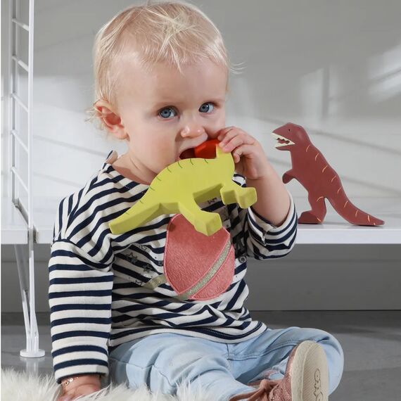 TIKIRI ΜΑΣΗΤΙΚΟ ΠΑΙΧΝΙΔΙ BABY PARASAUROLOPHUS - Μασητικά - Κρίκοι Οδοντοφυΐας στο Oneirokosmos