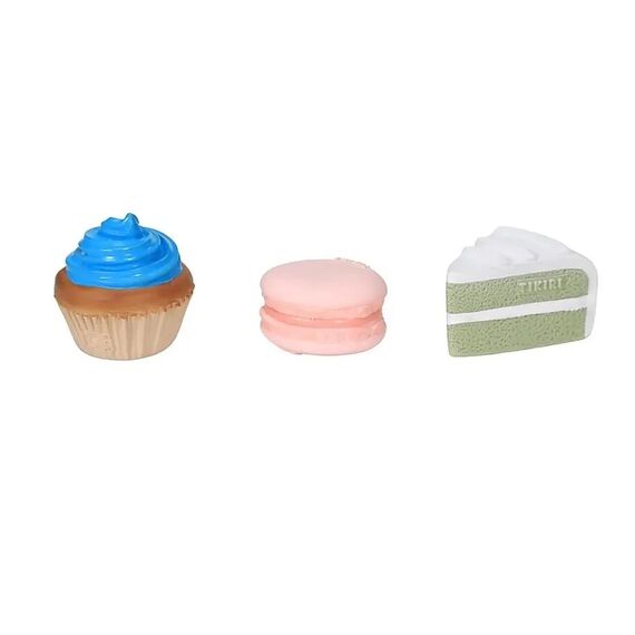 TIKIRI ΜΑΣΗΤΙΚΟ ΠΑΙΧΝΙΔΙ CUPCAKE AND MACROON - Μασητικά - Κρίκοι Οδοντοφυΐας στο Oneirokosmos
