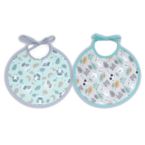 X-TREME BABY ΣΕΤ 2 ΣΑΛΙΑΡΕΣ ΠΕΤΣΕΤΑ ΜΕ ΠΛΑΣΤΙΚΟ 19 x 19 CM - Σαλιάρες στο Oneirokosmos