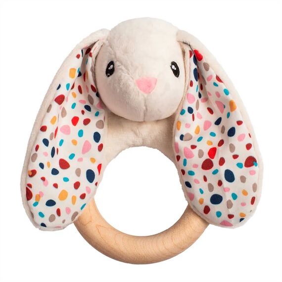 WHISBEAR ΜΑΣΗΤΙΚΟ ECO TEETHER BUNNY CREAM - Μασητικά - Κρίκοι Οδοντοφυΐας στο Oneirokosmos