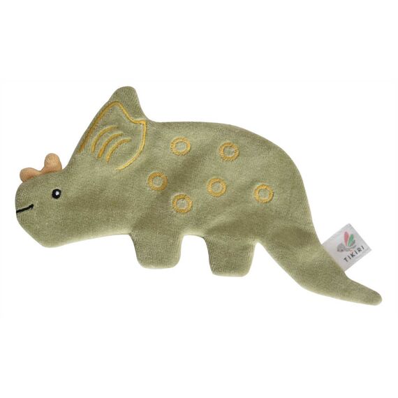 TIKIRI ΥΦΑΣΜΑΤΙΝΟ ΠΑΙΧΝΙΔΙ TRICERATOPS ΜΕ CRINKLE - Κουδουνίστρες στο Oneirokosmos