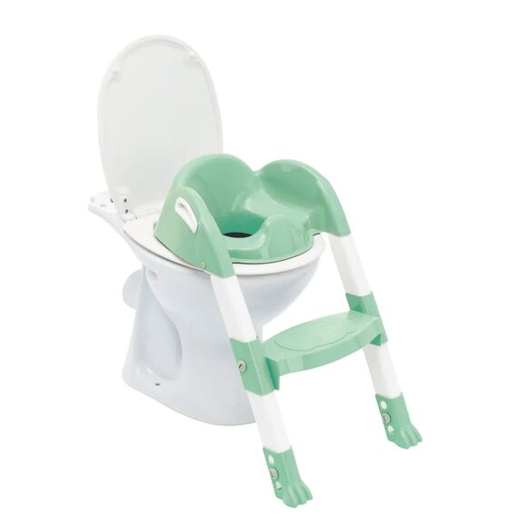 THERMOBABY KIDDYLOO  ΕΚΠΑΙΔΕΥΤΙΚΟ ΚΑΘΙΣΜΑ ΤΟΥΑΛΕΤΑΣ ΜΕ ΣΚΑΛΑΚΙΑ MINT - WC- Γιογιό-Μειωτές Τουαλέτας-Σκαλοπατάκια στο Oneirokosmos