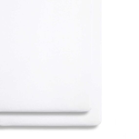 SNUZ ΣΕΤ ΣΕΝΤΟΝΙΑ 2 ΤΕΜΑΧΙΩΝ ΓΙΑ ΛΙΚΝΟ 44 x 80 cm WHITE - Σεντόνια Κούνιας στο Oneirokosmos
