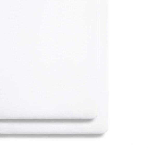 SNUZ ΣΕΤ ΣΕΝΤΟΝΙΑ 2 ΤΕΜΑΧΙΩΝ ΓΙΑ ΛΙΚΝΟ 44 x 80 cm WHITE - Σεντόνια Κούνιας στο Oneirokosmos